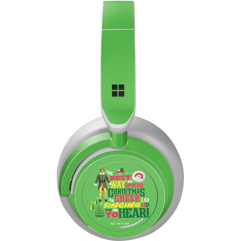Elf Spread Christmas Cheer Surface Headphones Skin