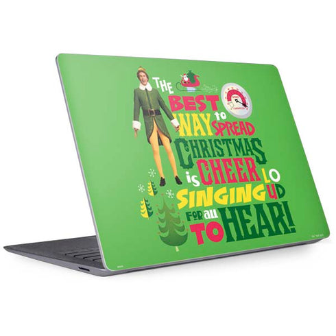 Elf Spread Christmas Cheer Surface Laptop 3 13.5in Skin
