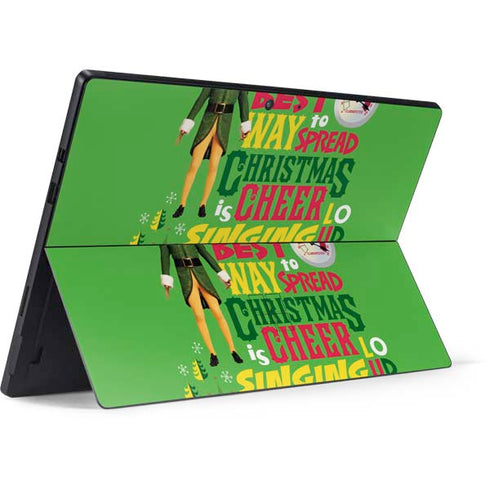Elf Spread Christmas Cheer Surface Pro 7 Skin