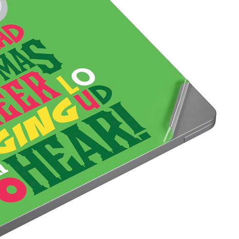 Elf Spread Christmas Cheer Universal Laptop 12in (9.8 x 6.8in) Skin