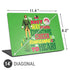 Elf Spread Christmas Cheer Universal Laptop 14in (11.4 x 8.2in) Skin