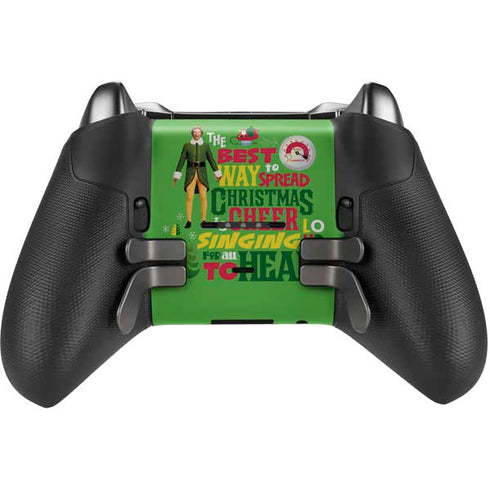 Elf Spread Christmas Cheer Xbox Elite Wireless Controller Series 2 Skin