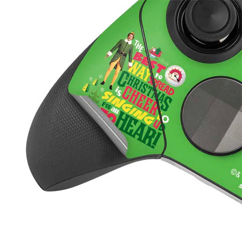 Elf Spread Christmas Cheer Xbox Elite Wireless Controller Series 2 Skin