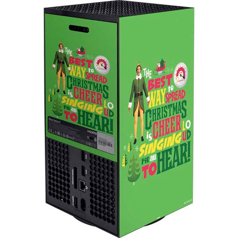 Elf Spread Christmas Cheer XBox Series X Digital Edition Bundle Skin