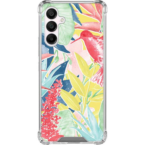 Spring Bird of Paradise Galaxy A16 5G Clear Case