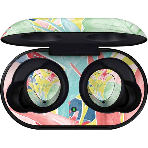 Spring Bird of Paradise Galaxy Buds Skin