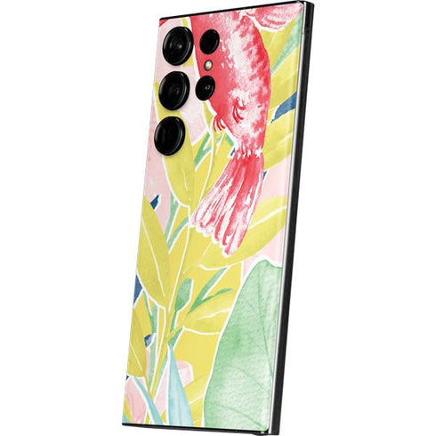 Spring Bird of Paradise Galaxy Skins