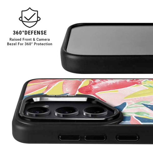 Spring Bird of Paradise Galaxy S24 FE Kickstand Case