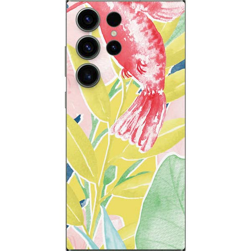 Spring Bird of Paradise Galaxy S25 Ultra Skin