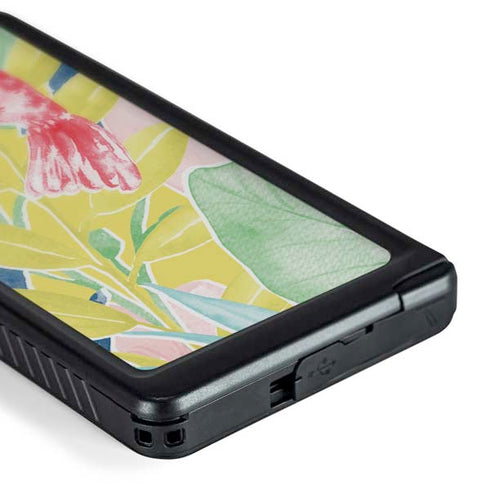 Spring Bird of Paradise Galaxy S24 Ultra Waterproof Case