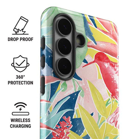 Spring Bird of Paradise Galaxy S26 Plus Impact Case