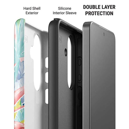 Spring Bird of Paradise Galaxy S26 Plus Impact Case