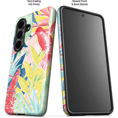 Spring Bird of Paradise Galaxy S26 Plus Impact Case