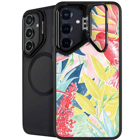 Spring Bird of Paradise Galaxy S26 Plus Kickstand Case