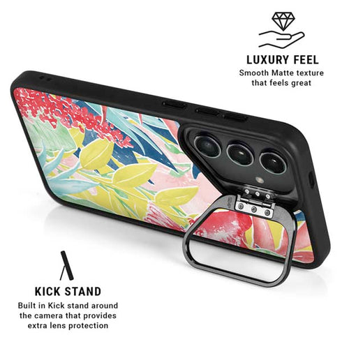 Spring Bird of Paradise Galaxy S26 Plus Kickstand Case
