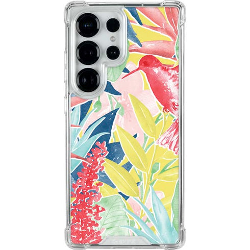 Spring Bird of Paradise Galaxy S26 Ultra Clear Case