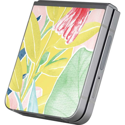Spring Bird of Paradise Galaxy Z Flip6 Skin