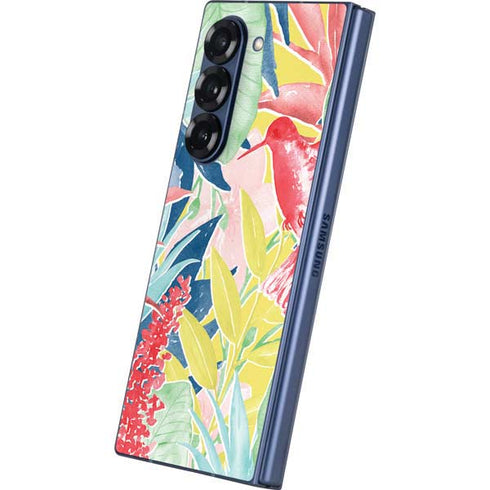 Spring Bird of Paradise Galaxy Z Fold6 Skin