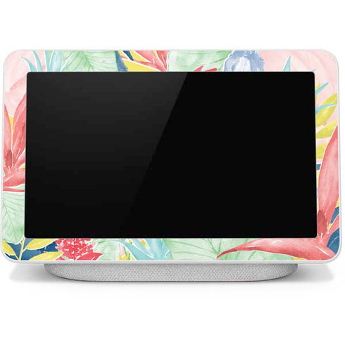 Spring Bird of Paradise Google Home Hub Skin