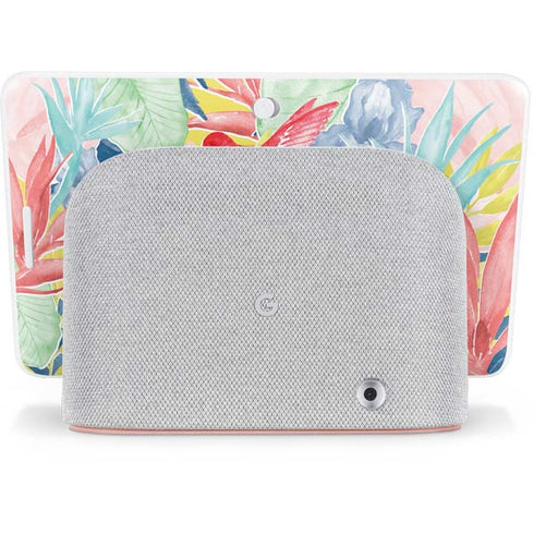 Spring Bird of Paradise Google Home Hub Skin
