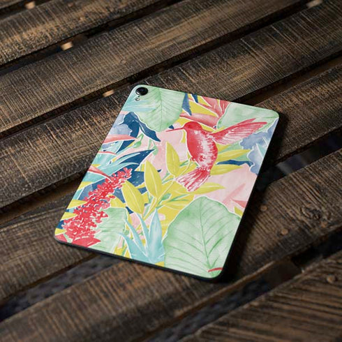 Spring Bird of Paradise Apple iPad Pro Skin