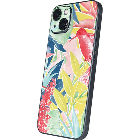 Spring Bird of Paradise iPhone Skins