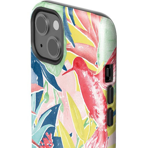 Spring Bird of Paradise iPhone 15 Impact Case