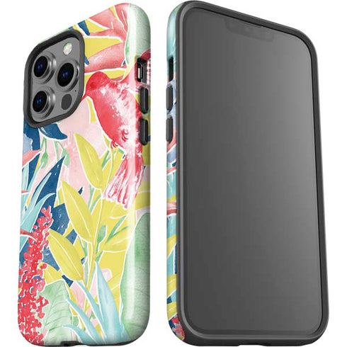 Spring Bird of Paradise iPhone 15 Pro Impact Case