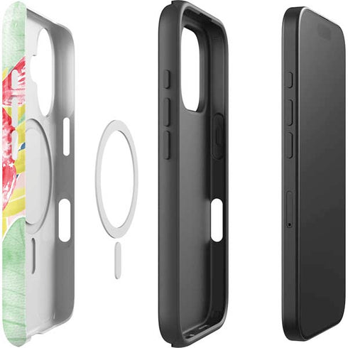 Spring Bird of Paradise iPhone 16 Magsafe Impact Case