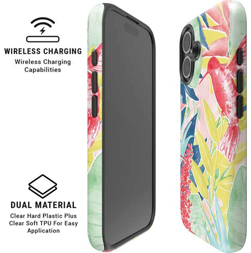 Spring Bird of Paradise iPhone 16 Magsafe Impact Case
