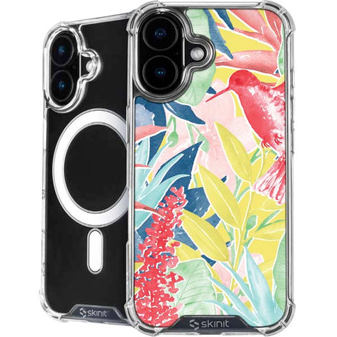 Spring Bird of Paradise iPhone 16 Plus MagSafe Case
