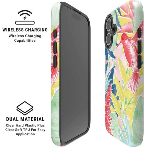 Spring Bird of Paradise iPhone 16 Plus Magsafe Impact Case