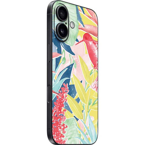 Spring Bird of Paradise iPhone 16 Plus Skin