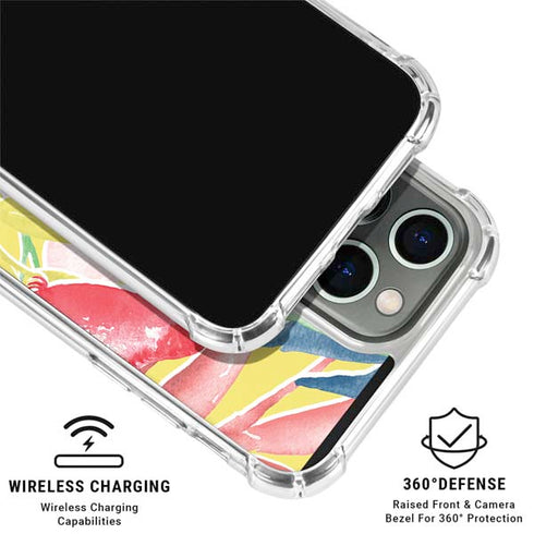Spring Bird of Paradise iPhone 16 Pro Max Clear Case