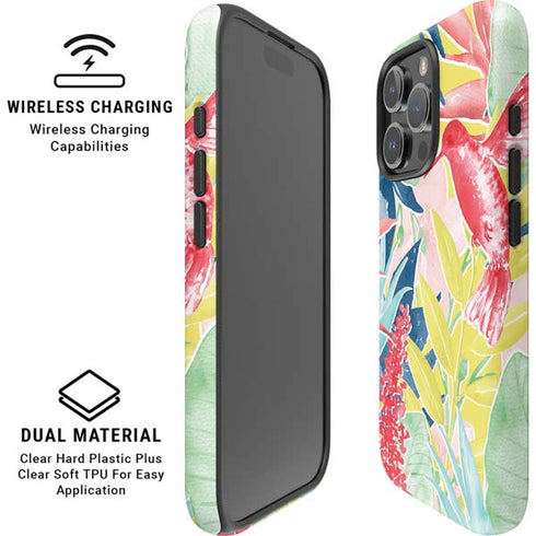 Spring Bird of Paradise iPhone 16 Pro Max Magsafe Impact Case