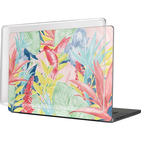 Spring Bird of Paradise MacBook Cases