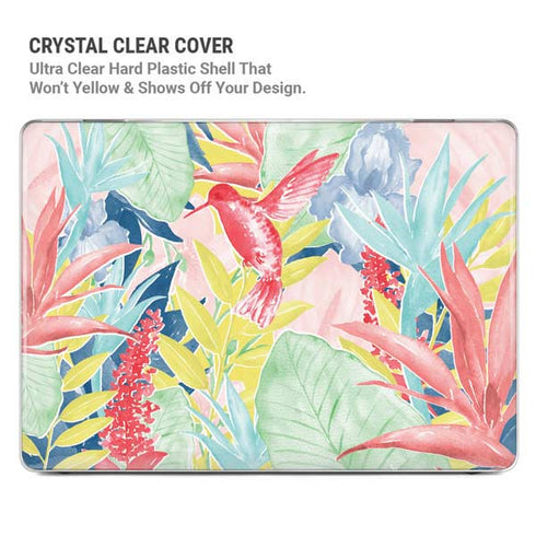 Spring Bird of Paradise MacBook Cases