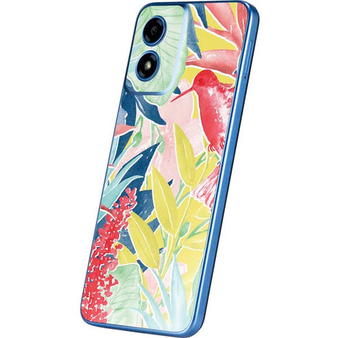 Spring Bird of Paradise Moto G Play 4G (2024) Skin