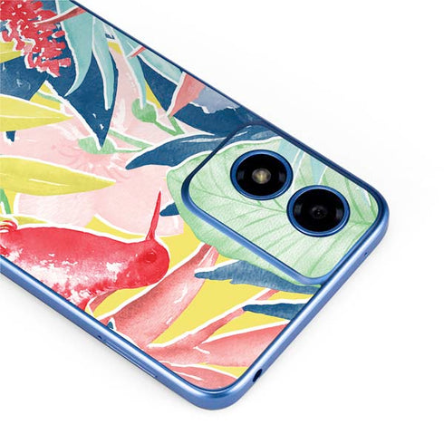 Spring Bird of Paradise Moto G Play 4G (2024) Skin
