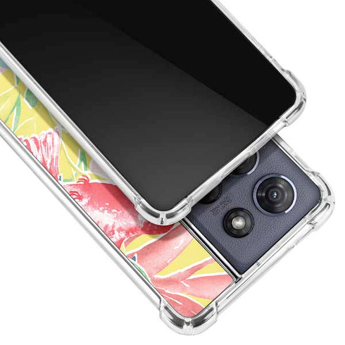 Spring Bird of Paradise Moto G Power 5G (2025) Clear Case