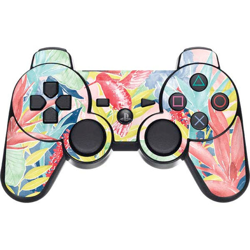 Spring Bird of Paradise PS3 Dual Shock wireless controller Skin