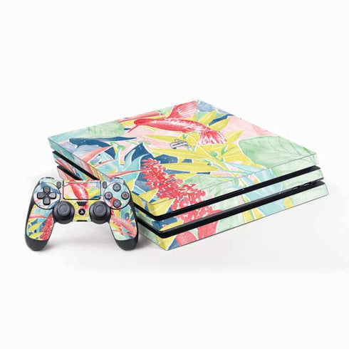 Spring Bird of Paradise PlayStation PS4 Skins