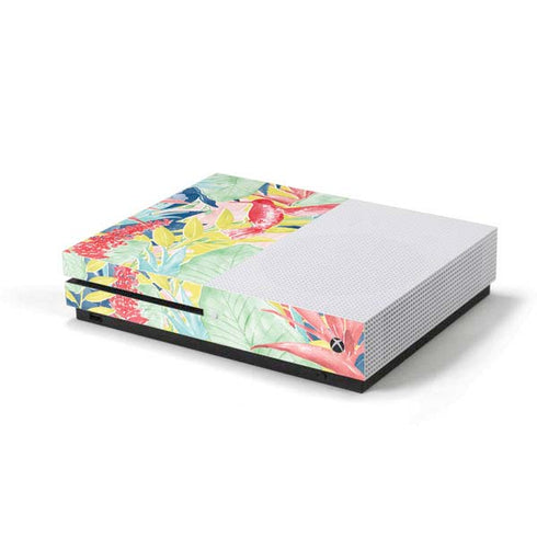 Spring Bird of Paradise Xbox One S Console Skin