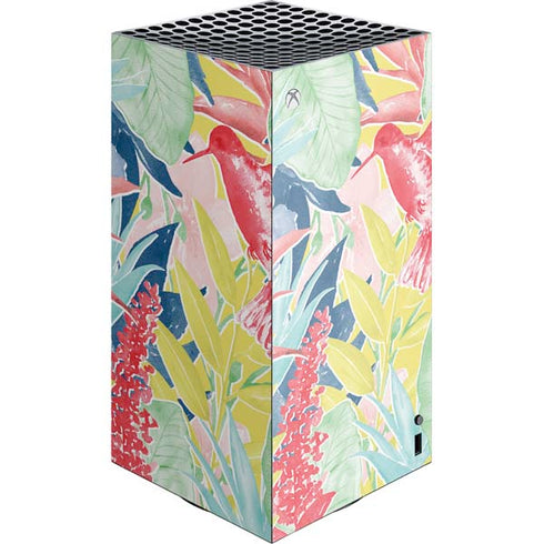 Spring Bird of Paradise XBox Series X Digital Edition Console Skin