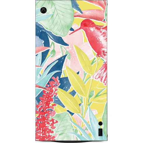 Spring Bird of Paradise XBox Series X Digital Edition Console Skin
