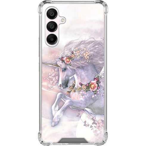 Spring Flight Unicorn by Laurie Prindle Galaxy A16 5G Clear Case