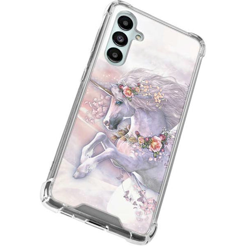 Spring Flight Unicorn by Laurie Prindle Galaxy A16 5G Clear Case
