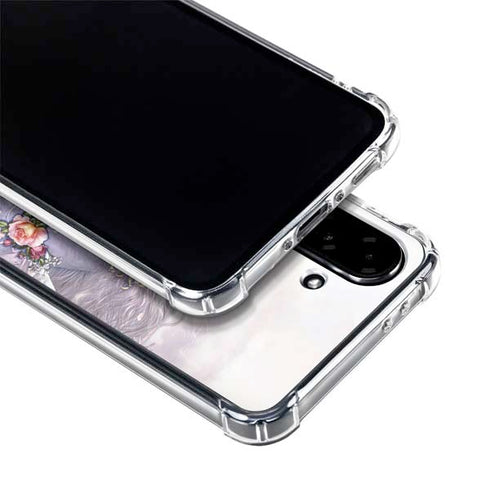 Spring Flight Unicorn by Laurie Prindle Galaxy A36 5G Clear Case