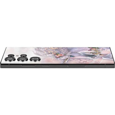 Spring Flight Unicorn by Laurie Prindle Galaxy Skins