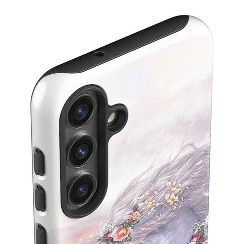 Spring Flight Unicorn by Laurie Prindle Galaxy S25 Plus Impact Case
